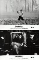 ,,Csulandra" című román film jelenetei és szereplői, 6 db vintage produkciós filmfotó (vitrinfotó, lobbyfotó) ezüst zselatinos fotópapíron, a használatból eredő (esetleges) kisebb hibákkal, 18x24 cm