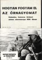 ,,Hogyan fogtam el az őrnagyomat" című NDK-beli film jelenetei és szereplői, 15 db vintage produkciós filmfotó (vitrinfotó, lobbyfotó) ezüst zselatinos fotópapíron, a használatból eredő (esetleges) kisebb hibákkal, + hozzáadva egy szöveges kisplakát, 18x24 cm