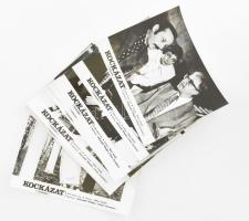 "Kockázat" című szovjet film jelenetei és szereplői, 11 db vintage produkciós filmfotó (vitrinfotó, lobbyfotó) ezüst zselatinos fotópapíron, a használatból eredő (esetleges) kisebb hibákkal, 18x24 cm