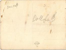 Kanzler Dollfuss / Engelbert Dollfuß, Chancellor of Austria. photo (8,4 cm x 11, 2 cm) (vágott / cut...