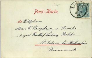 1901 Dölsach (Tirol), Defregger's Geburtshaus / birthplace of Franz Defregger, Austrian painter...