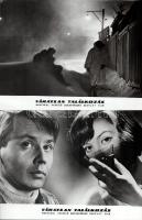 ,,Váratlan találkozás" című szovjet film jelenetei és szereplői, 17 db vintage produkciós filmfotó (vitrinfotó, lobbyfotó) ezüst zselatinos fotópapíron, a használatból eredő (esetleges) kisebb hibákkal, 18x24 cm