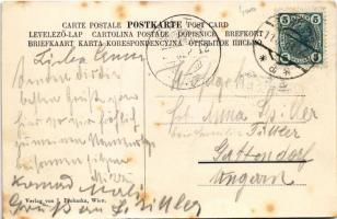 1905 Wien, Vienna, Bécs; Restaurant J. Prohaska im k. k. Prater. Täglich Damenkapelle G. Richter / r...