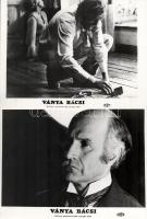 ,,Ványa bácsi" című szovjet film jelenetei és szereplői, 5 db vintage produkciós filmfotó (vitrinfotó, lobbyfotó) ezüst zselatinos fotópapíron, a használatból eredő (esetleges) kisebb hibákkal, 18x24 cm