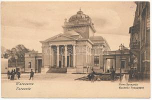 1915 Warszawa, Varsovie, Warschau, Warsaw; Nowa Synagoga / Nouvelle Synagogue (EK)