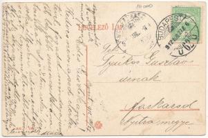 1912 Budapest XIII. Margitsziget, lóvasút (EK)