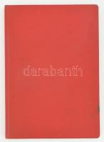 cca 1961 Az Ujszegedi Kender-, Lenszövő Vállalat fejlődése a felszabadulástól 1960-ig. Gépirat, 105 ...