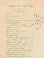 cca 1930-38 Flora Terpentin színszappan jegyzék + Hutter ABC Színszappan jegyzék, kitöltetlen, hátol...