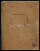 1945-1947 Cserkész napló, 264. sz. Hunyadi János cserkészcsapat, Rákóczi raj, Sólyom őrs. (Őrsvezető...