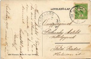 1915 Szakolca, Uhorská Skalica (Nyitra); Kir. katolikus főgimnázium. Prikarszky Nándor kiadása / Cat...