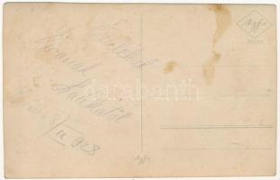 1928 Braila Dacia futballcsapat, focisták / FC Dacia Braila football team, football players. photo (...