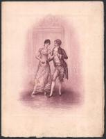 1914 Országos Casino étterem Budapest menükártya,