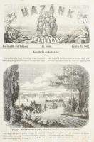 1867 Hazánk s a külföld. Szépirodalmi, ismeretterjesztő és társaséleti képes heti közlöny. [III. évf...