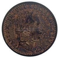 Ausztria 1863A 10kr Ag "Ferenc József" T:XF erős patina Austria 1863A 10 Kreuzer Ag "Franz Joseph" C:XF patina Krause KM#2204