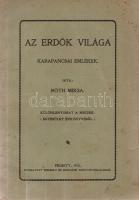 Róth Miksa: Az erdők világa. Karapancsai emlékek. Pécsett, 1912. Nyomatott Wesselly és Horváth könyvnyomdájában. 26 p. + 2 t. (a szerző felvételei). Egyetlen kiadás. A kötetben Róth Miksa szerző Frigyes királyi herceg baranyai uradalmának karapancsai erdejéről tesz közzé benyomásokat, kortárs beszámolók szerint a szerző távközlési vezetékek fektetése ürügyén kereste fel a baranyai erdőséget. Néhány oldalon apró foltosság. (Különlenyomat a Mecsek-Egyesület emlékkönyvéből.) Fűzve, sérült, enyhén foltos kiadói borítóban. Ritka.