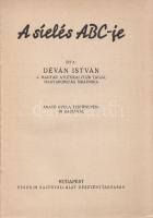 Déván István:
A síelés ABC-je. Arató Gyula festőművész 95 rajzával.
Budapest, [1932]. Stádium Sajt...