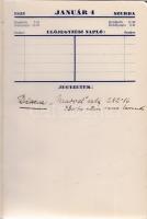 Rosenberg Sándor Gyógyszerészeti Laboratoriumának naptára az 1933. évre.
Budapest, [1932]. Rosenber...