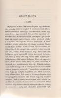 Arany János:
Arany János munkái I-VI. Sajtó alá rendezte és bevezetéssel ellátta Riedl Frigyes. [Te...
