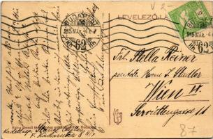 1915 Budapest V. Lipótvárosi Társaskör belső, Kis Társalgó. Lipót körút 1. (ma Szent István körút 1....