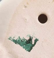 Malacpersely. Jelzés nélkül, kis kopással, h: 17,5 cm