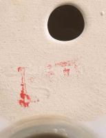 Malacpersely. Jelzés nélkül, kis kopással, h: 17,5 cm