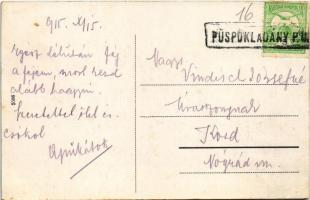 1915 Püspökladány, Kossuth Lajos utca (EK) + "PÜSPÖKLADÁNY P.U."