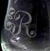 Talpas kancsó. cca 18. sz. vége - 19. sz. első fele, Északi-középhegység, ER monogrammal, hibátlan, ...