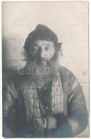 1915 Wetlina, Egy lengyel zsidó. Judaika / Jewish man from Poland, Judaica. photo (EB)