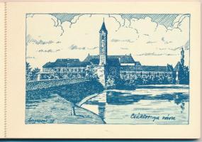 Délvidék. Bánát-Bácska-Baranya. Nem lehet másé! Nem! Nem! Soha! Irredenta képeslapfüzet 20 képeslapp...