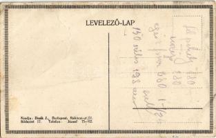 A Menekült III. Kiadja Deák J. / Hungarian irredenta propaganda art postcard, litho (fa)