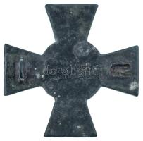 Osztrák-Magyar Monarchia 1914. "VII. Hadsereg 1914-15" Zn sapkajelvény, hátoldalán "A...