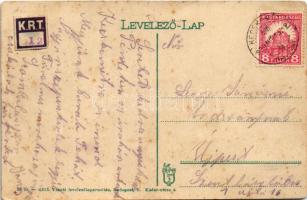 1930 Kecskemét, Kossuth szobor, piac, Fuchs Samu áruháza, üzletek. Vasúti levelezőlapárusítás 20. 19...