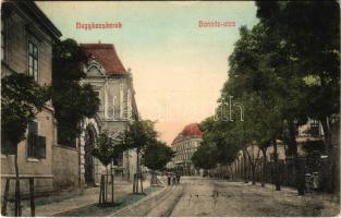 1908 Nagybecskerek, Zrenjanin, Veliki Beckerek; Bonnáz utca / street (EK)