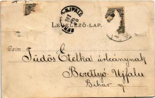 1901 Kassa, Kosice; MÁV indóház, vasútállomás. Nyulászi Béla kiadása / railway station (Rb)