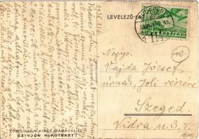 1938 Törődjön kissé magával is - szívjon Nikotexet! Nikotex Faintos cigaretta és szivarka reklámlapj...