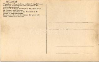 Budapest V. Országház, Parlament, belső, képviselőház elnökének fogadóterme