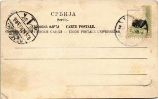 1905 Belgrade, Die Burgwache / castle guards (EK)