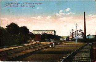 Nagybecskerek, Zrenjanin, Veliki Beckerek; Cukorgyár, iparvasút / Secerna Fabrika / sugar factory, industrial railway (EK)