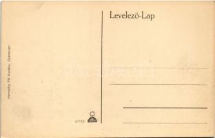 Hortobágy, Ménes a hármas kútnál. Harmathy Pál kiadása (EK)