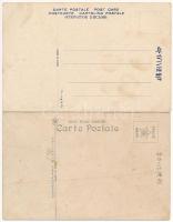 China - 4 db RÉGI kínai város képeslap / 4 pre-1945 Chinese town-view postcards