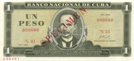 Kuba 1969. 1P "Specimen 000" T:I