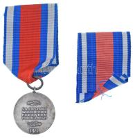 Lengyelország 1984. "A közrend védelméért, ezüst fokozat" ezüstözött bronz kitüntetés mell...