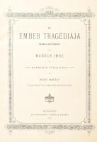 Madách Imre: Az ember tragédiája. Zichy Mihály húsz képével rézfénymetszetben. Bp., 1893., Athenaeum...