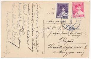 Barót, Baraolt; Kórház. Foto Adler Brasov, Égető kiadása / Spital / hospital. TCV card (EK)