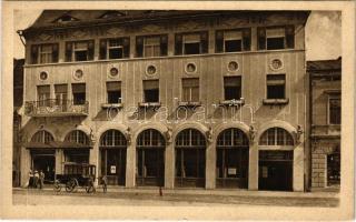 1917 Segesvár, Schässburg, Sighisoara; Hotel zum goldenen Stern / szálloda és kávéház az Aranycsillaghoz / hotel and café