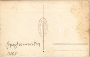 Lajosmizse, Axmann József óra és ékszerműhelye, üzlet. Tóth Béla photo (fl)