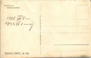 Lepsény, vasútállomás (fa)