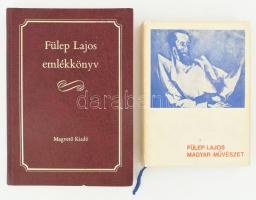 Fülep Lajos: Magyar művészet. Művészet és világnézet. A művészettörténet forrásai. Bp., 1971, Corvina. Fekete-fehér képekkel illusztrálva. Kiadói egészvászon-kötés, kissé sérült kiadói papír védőborítóban. + Fülep Lajos emlékkönyv. Cikkek, tanulmányok Fülep Lajos életéről és munkásságáról. Vál., szerk., a jegyzeteket és a bibliográfiát összeáll.: Tímár Árpád. Bp., 1985, Magvető. Kiadói műbőr-kötés, a borítón apró sérülésekkel.