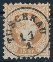 1867 15kr &quot;TUSCHKAU&quot;