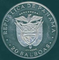 Panama 1972. 20B Ag "Simon Bolivar" 129,59g T:PP